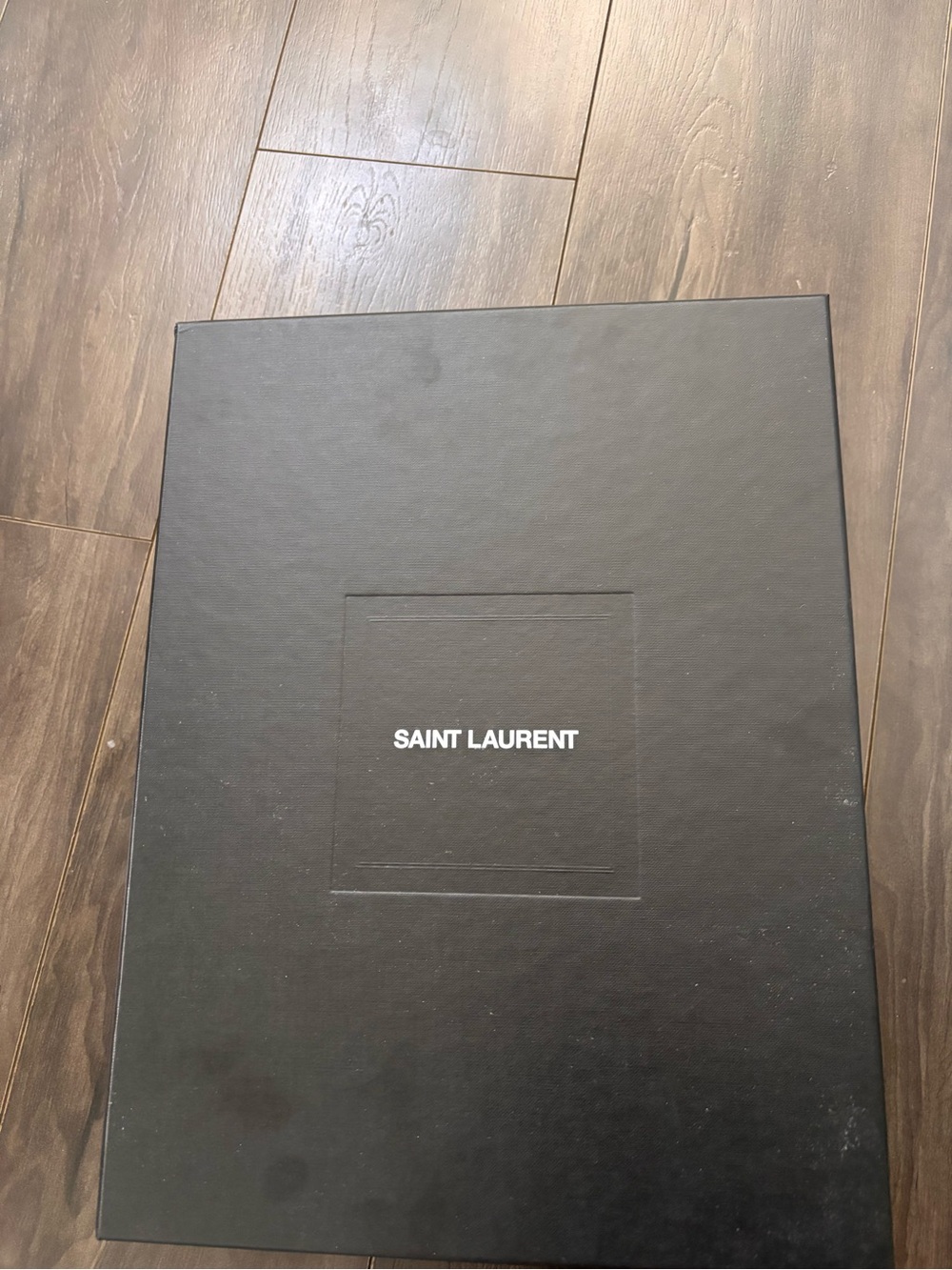Saint Laurent Black Designer Presentation Box